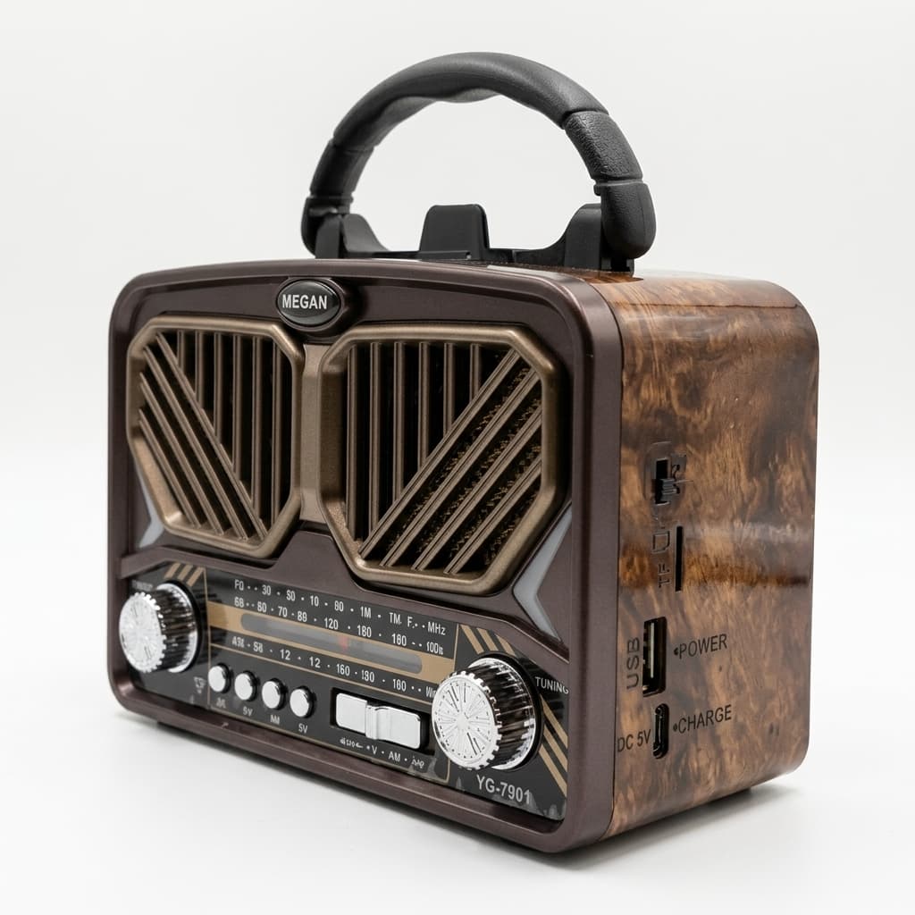 Yuegan PL-4700 Nostalji Radyo Hoparlör