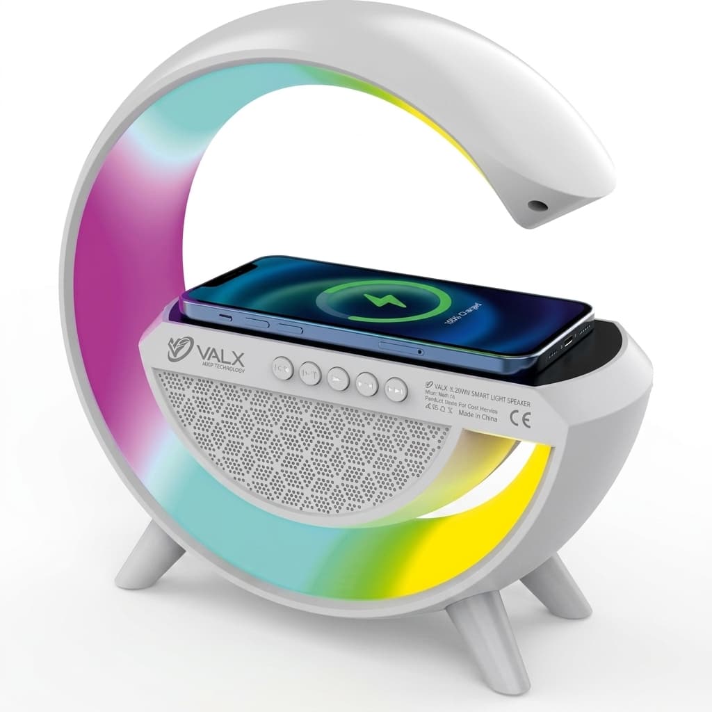 Valx G-200W Kablosuz RGB Gece Lambalı Hoparlör